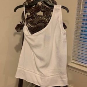cloth & stone Tops - Cloth & Stone white one shoulder blouse cloth & stone Tops - Cloth & Stone white one shoulder blouse